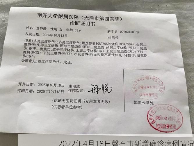 2022年4月18日磐石市新增确诊病例情况