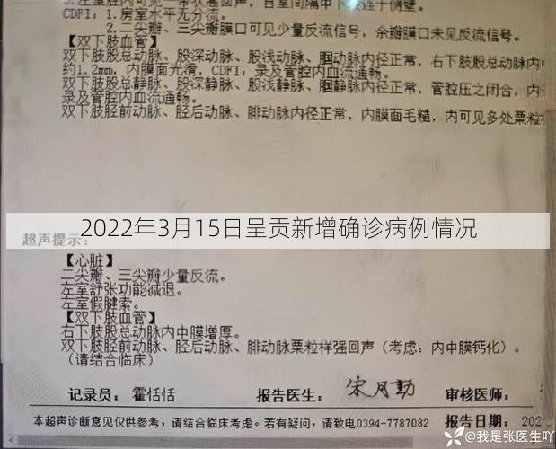 2022年3月15日呈贡新增确诊病例情况