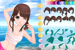 夏日动漫女孩