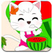 妮妮猫填色之夏日清凉