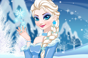 冰雪女王大变身