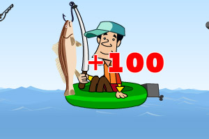 小湖钓鱼