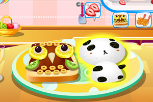 可爱儿童餐