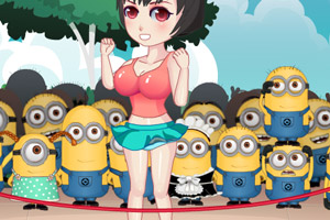 美少女跳绳