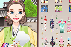 韩国传统女生