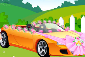 打扮婚车