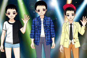 TFBOYS卡通装扮